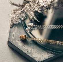 Pinecone necklace
