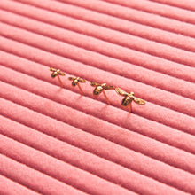 Baby Bumble bee stud earrings