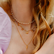 Seahorse Necklace on Rope Chain