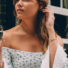 Gold Twisted Rope Chain Necklace