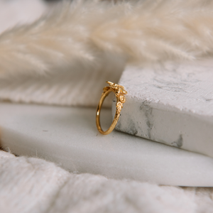 Gold Bumble Bee Ring