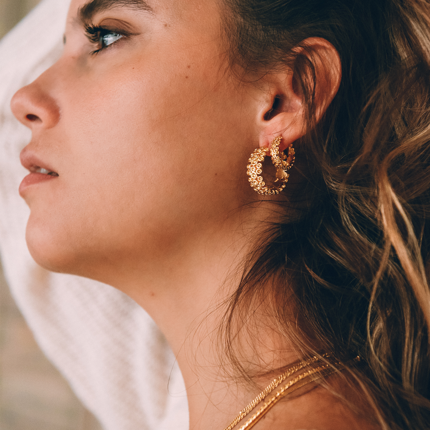 Octopus 2025 hoop earrings