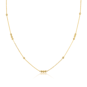 FREE Gold Beaded Chain Necklace