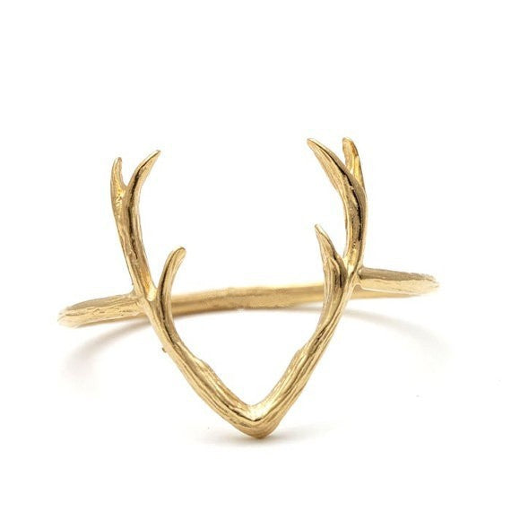 Antler rings for on sale her