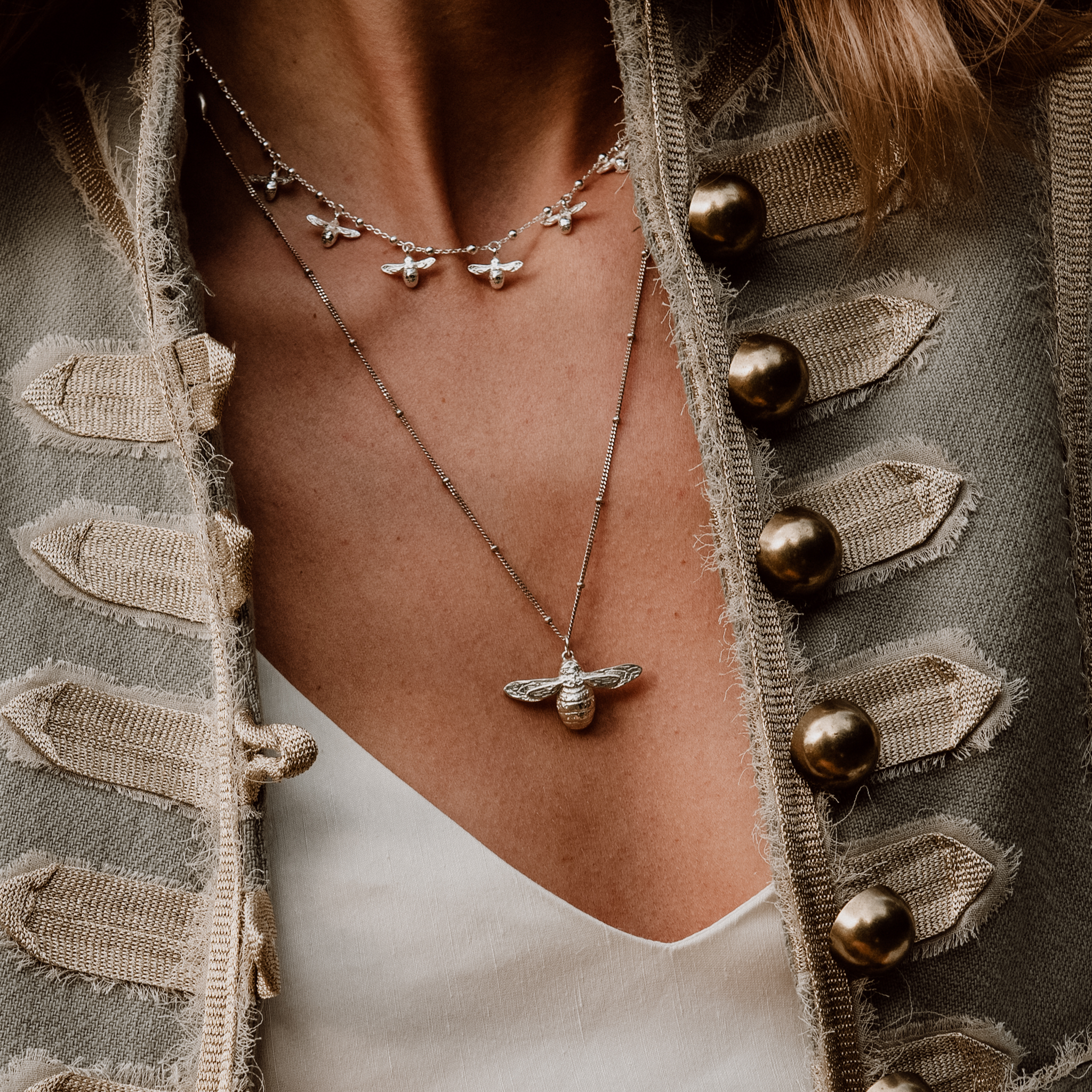 Silver 2025 bobble chain